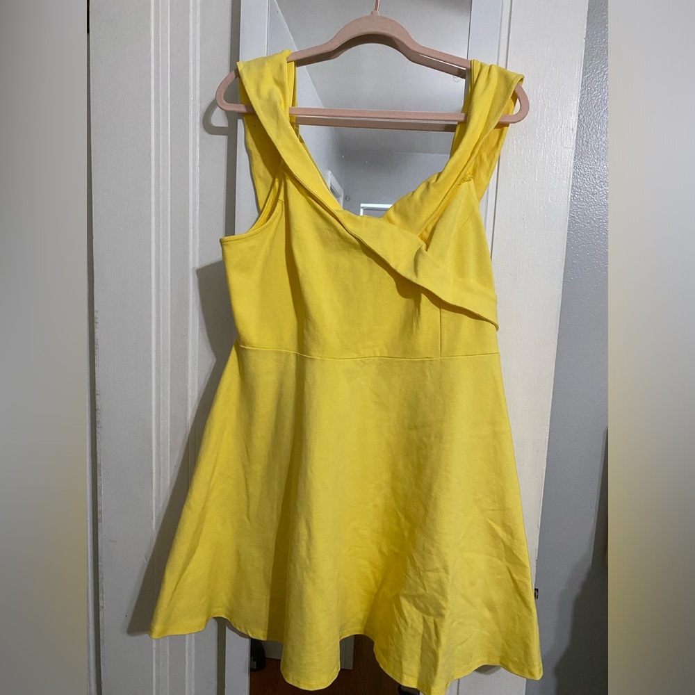 Deb Shops Yellow Dress